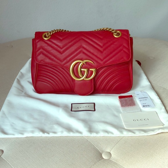 Gucci Handbags - ❤️SOLD❤️ Authentic Gucci GG Marmont Matelassé Bag